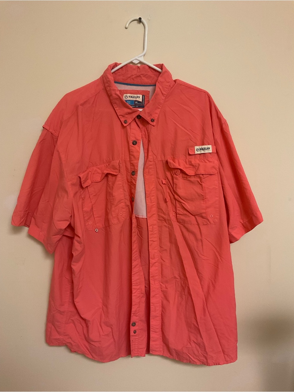Magellan Outdoors Coral Button-Up Fishing Shirt